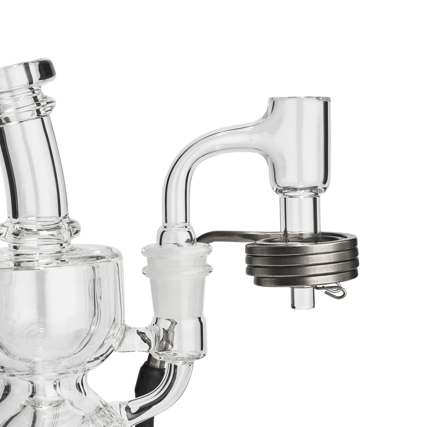 LCD E-Nail Quartz E-Banger & Rig Kit - High Five