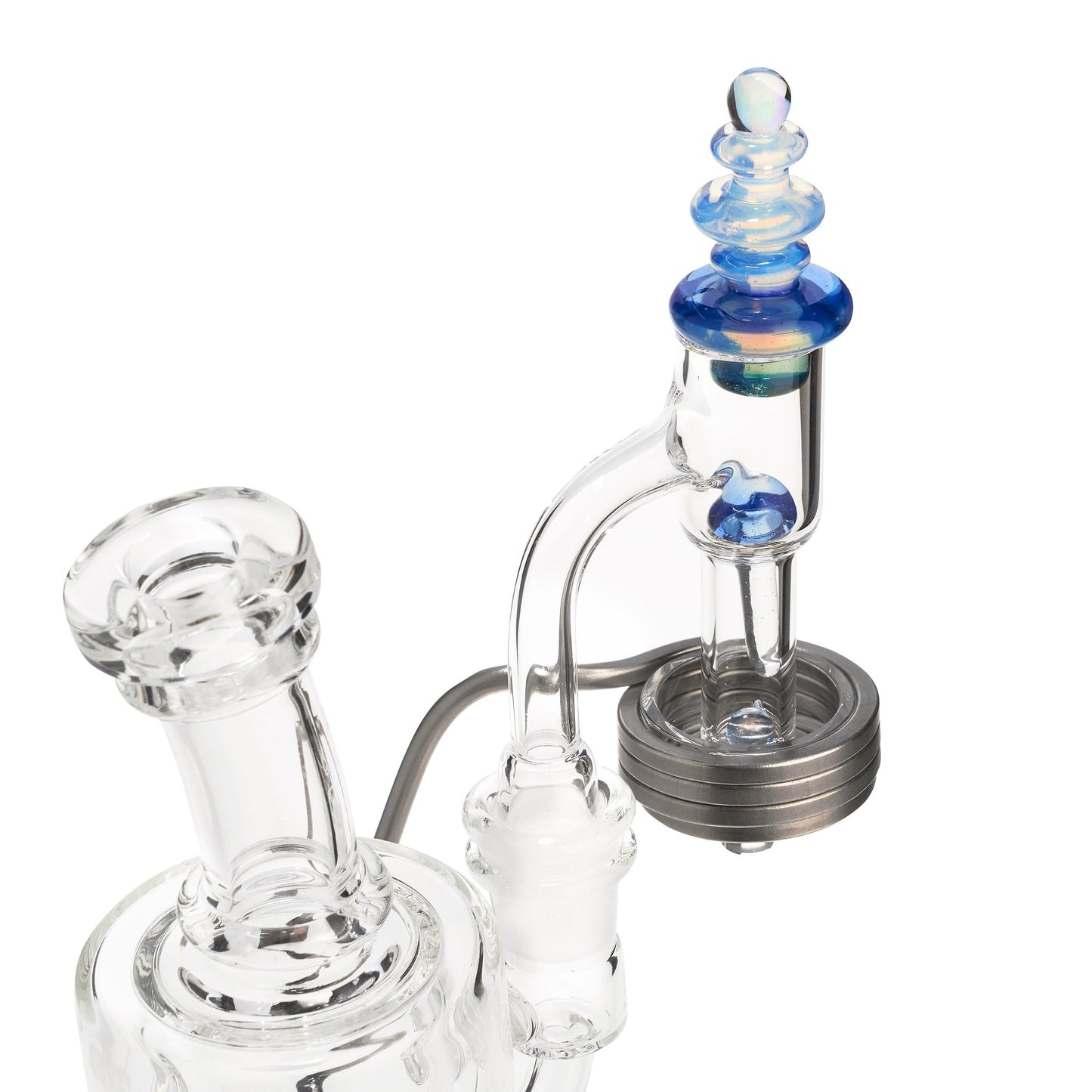 LCD E-Nail Quartz E-Banger & Rig Kit - High Five