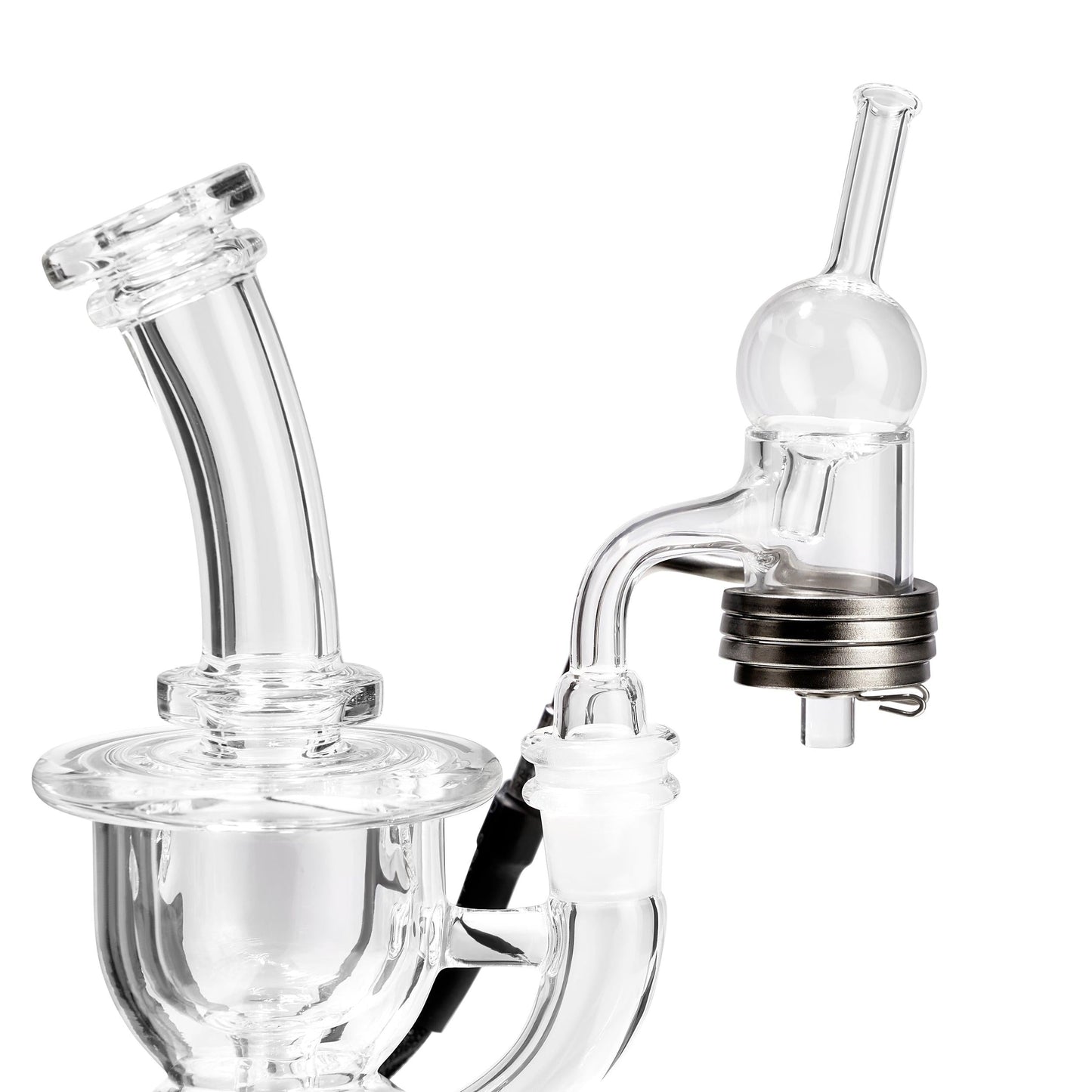LCD E-Nail Quartz E-Banger & Rig Kit - High Five