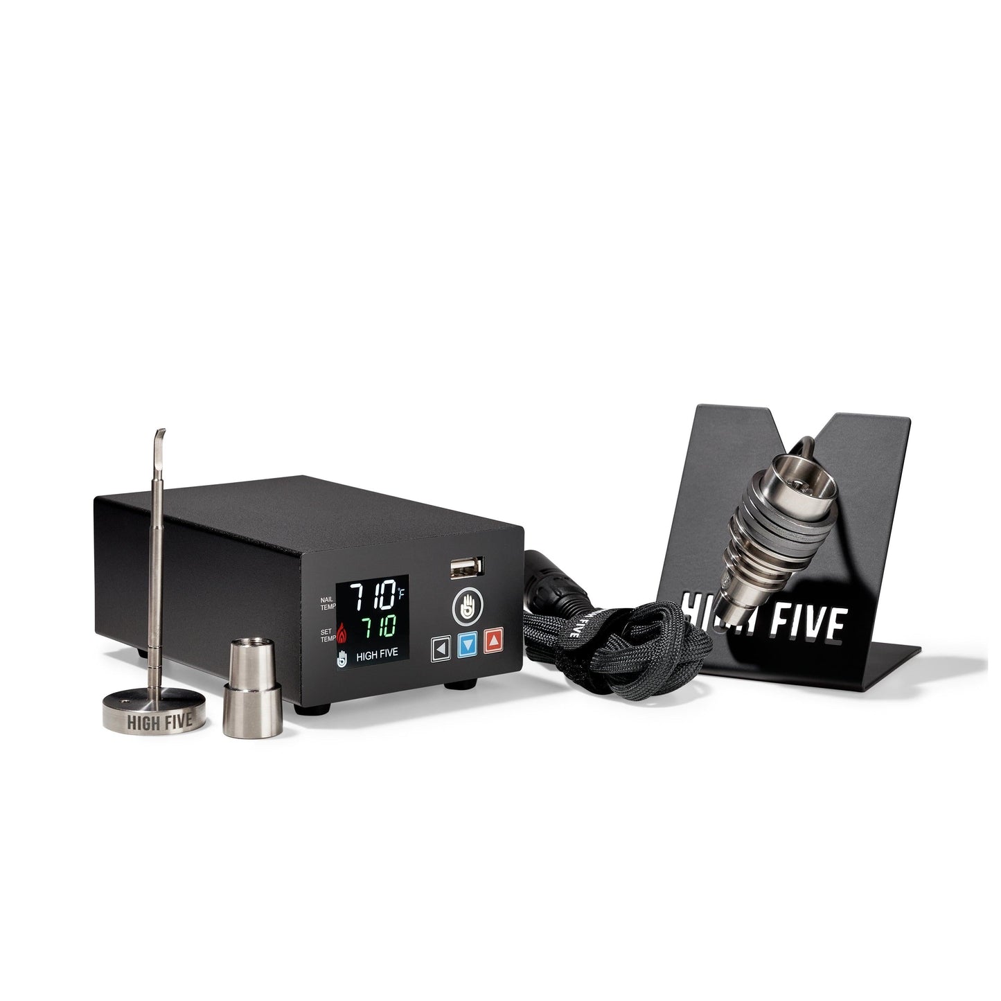 LCD E-Nail Titanium Nail Kit - High Five