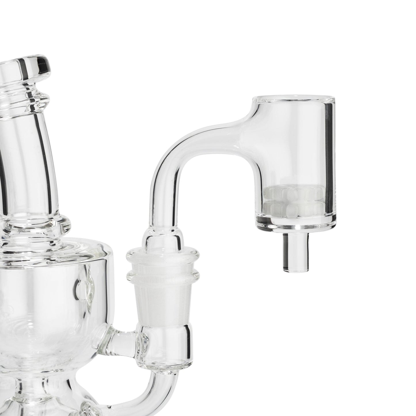 Quartz E-Banger Opaque Gear Insert - High Five