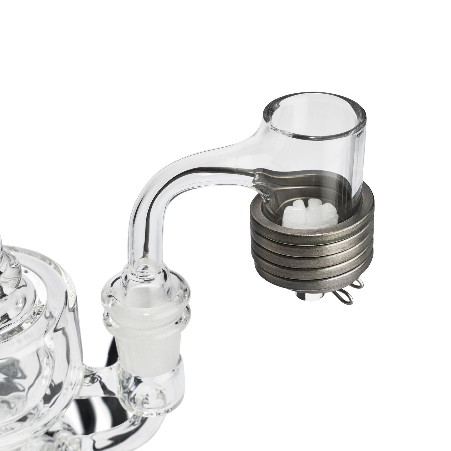 Quartz E-Banger Opaque Gear Insert - High Five