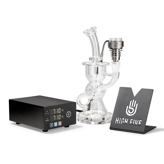 Micro E-nail Hybrid Nail & Rig Kit - High Five